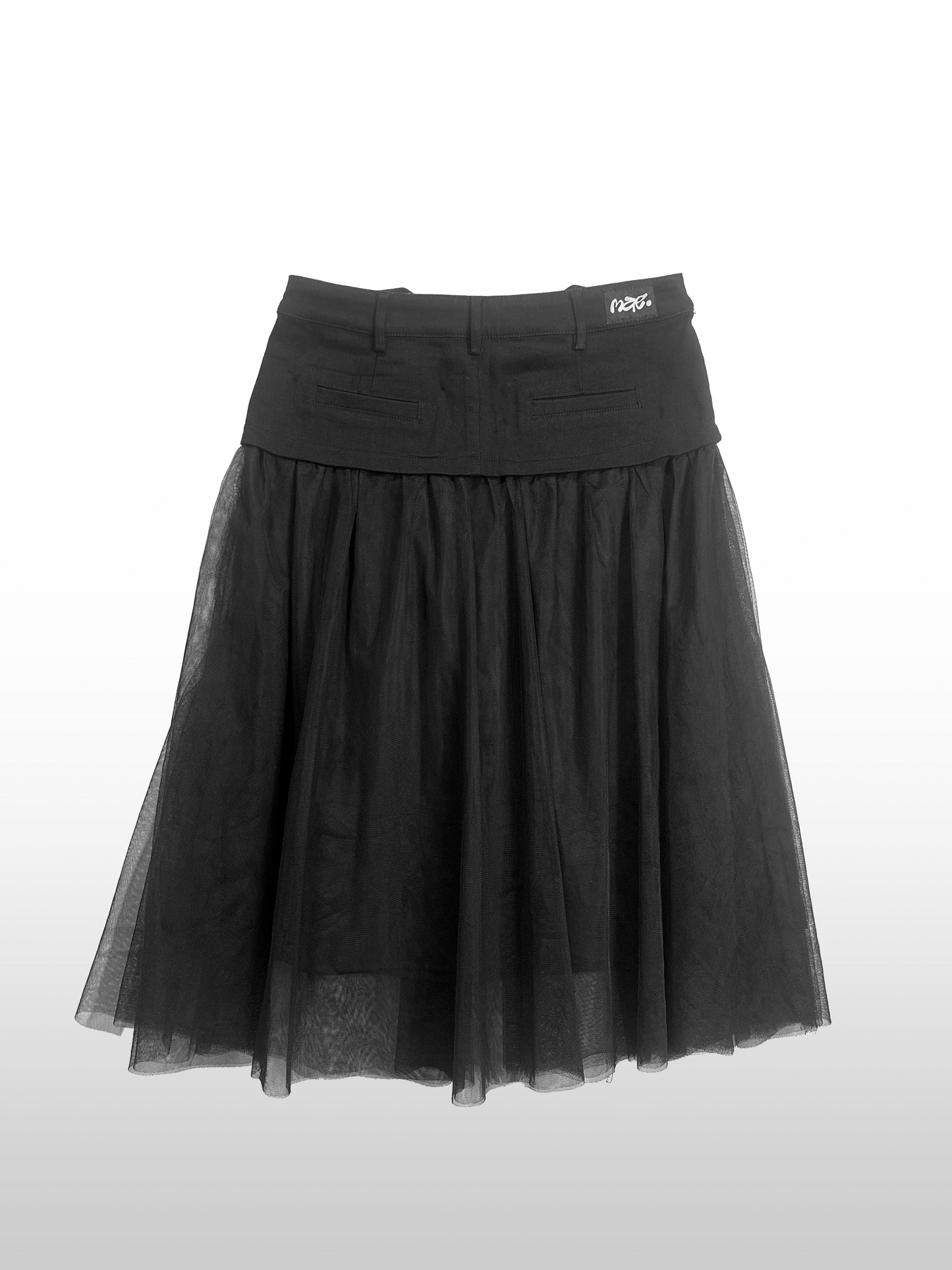 Half Ruffled Skirt