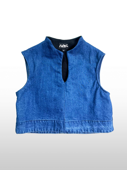 HighK Denim Top